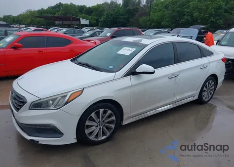 2016 Hyundai Sonata Sport z USA, uszkodzony, nr VIN 5NPE34AF7GH349130